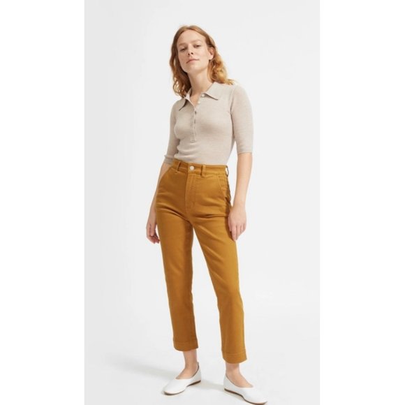 EVERLANE The Slim Leg Crop Pants - Picture 1 of 4